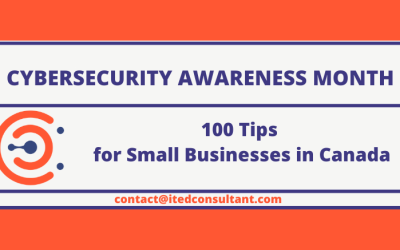 Cybersecurity Awareness Month: 100 Tips for Small Businesses in Canada